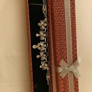 Silver 925 Flower Necklace